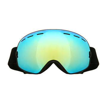 HX18 Edge Ski Goggles – Large Spherical Mirror, Windproof & Anti-Myopia Coated for Ultimate Performance & Clarity