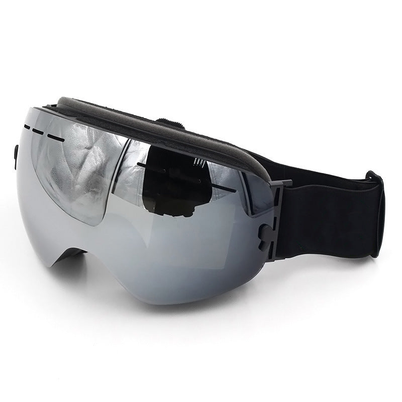 Double Layer Anti-Fog Ski Goggles – High-Performance Mirror Lenses for Clear Vision in All Weather Conditions